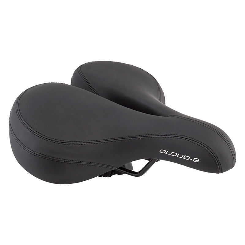 Cloud-9 XL Memory Foam Air Flow Cruiser Steel Memory Foam Soft Touch Vinyl Elastomer Spring Black 11.75x10.75`