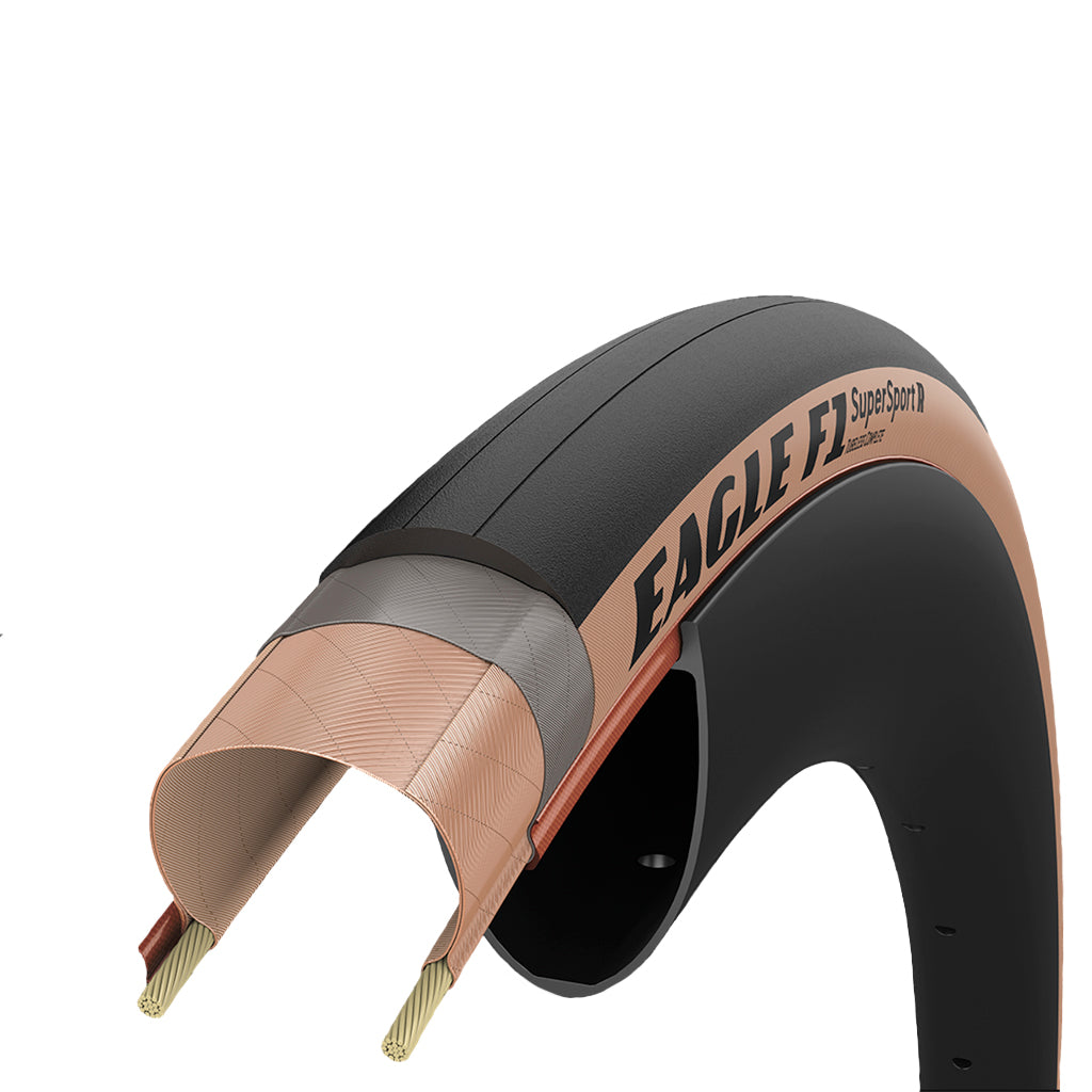 Goodyear Eagle F1 SuperSport R Tubeless Tire 700 x 28c Tan 
