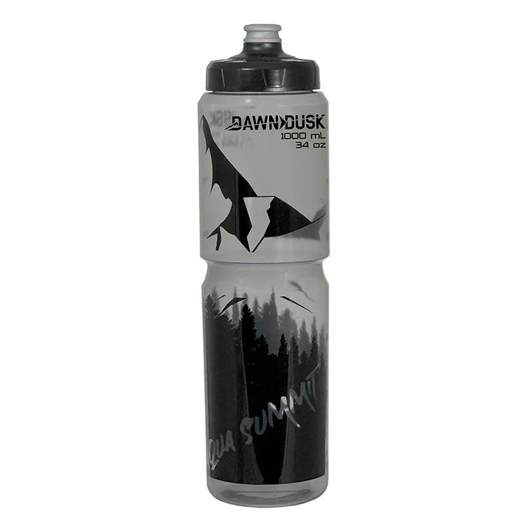 Dawn To Dusk Aqua Summit Bottle Pop 'n Lock Black/Clear 34oz