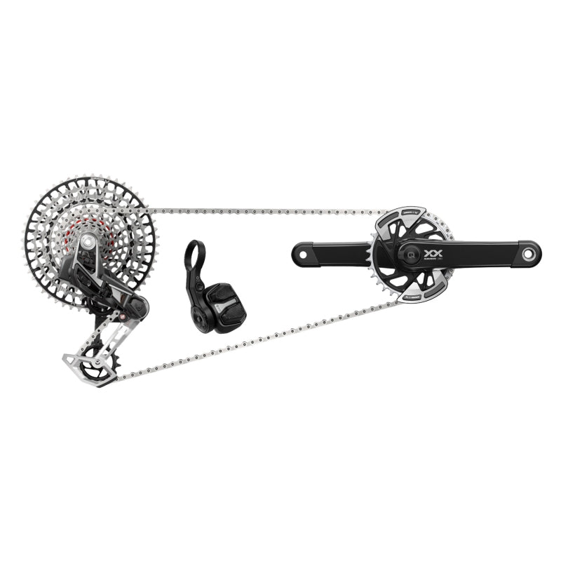 Sram XX Eagle T-Type Power Meter AXS DUB Groupset  175x32 DUB Black