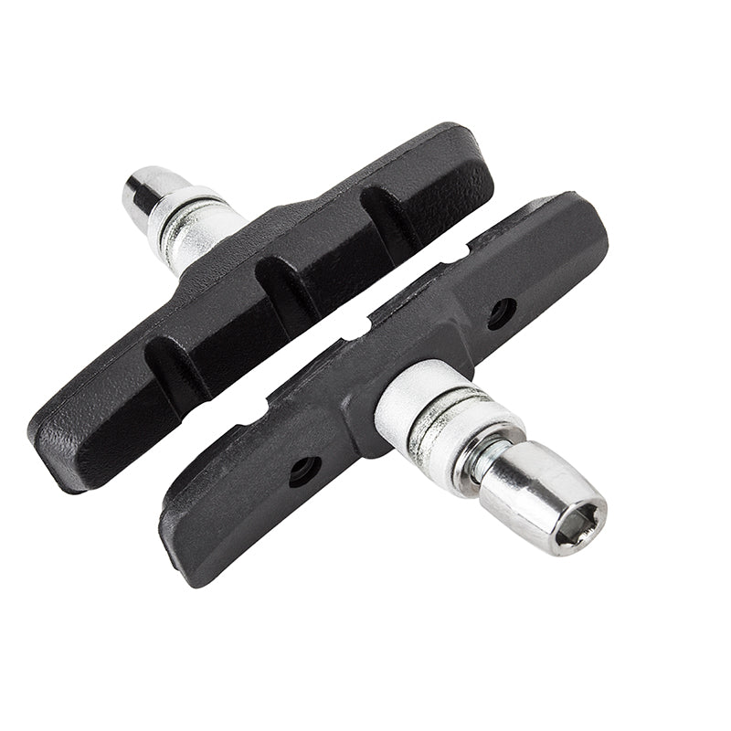 Clarks CP510 Threaded Post Cartridge Pad 25 Pair 70mm Standard Black Silver Centered