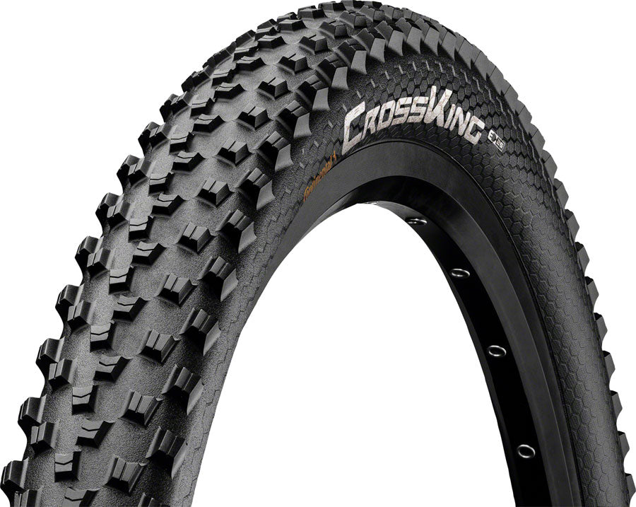 Continental Cross King Tire - 27.5 x 2.30 Clincher Wire Black E25