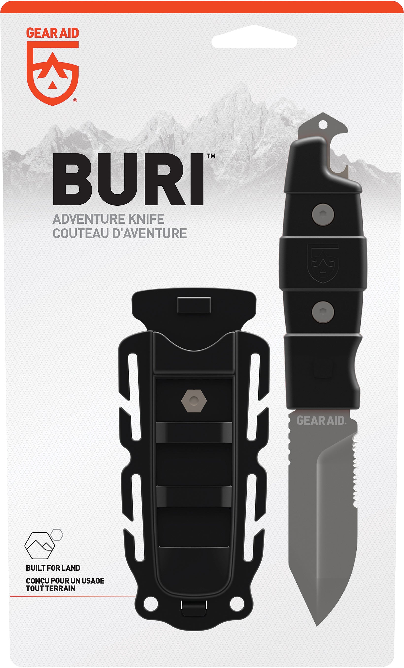 Buri Utility Knife Black