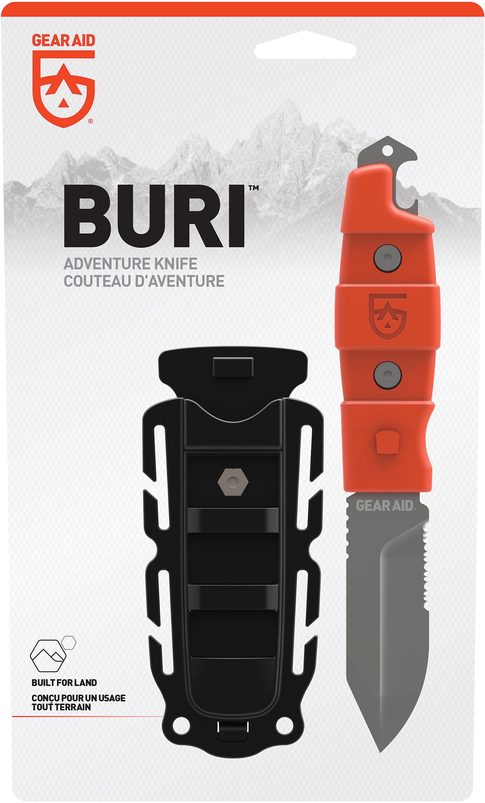 Buri Utility Knife Orange