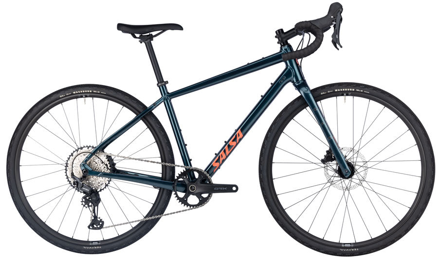 Salsa Journeyer Drop Bar GRX 610 1x12 Bike - 700c Aluminum Midnight Blue 51cm