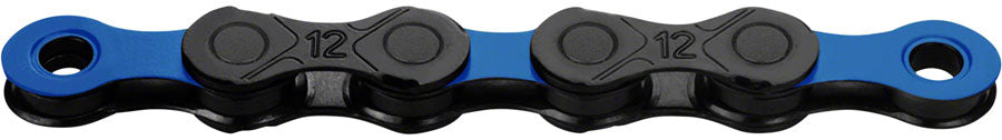 KMC DLC 12 Chain - 12-Speed 126 Links Black/Blue
