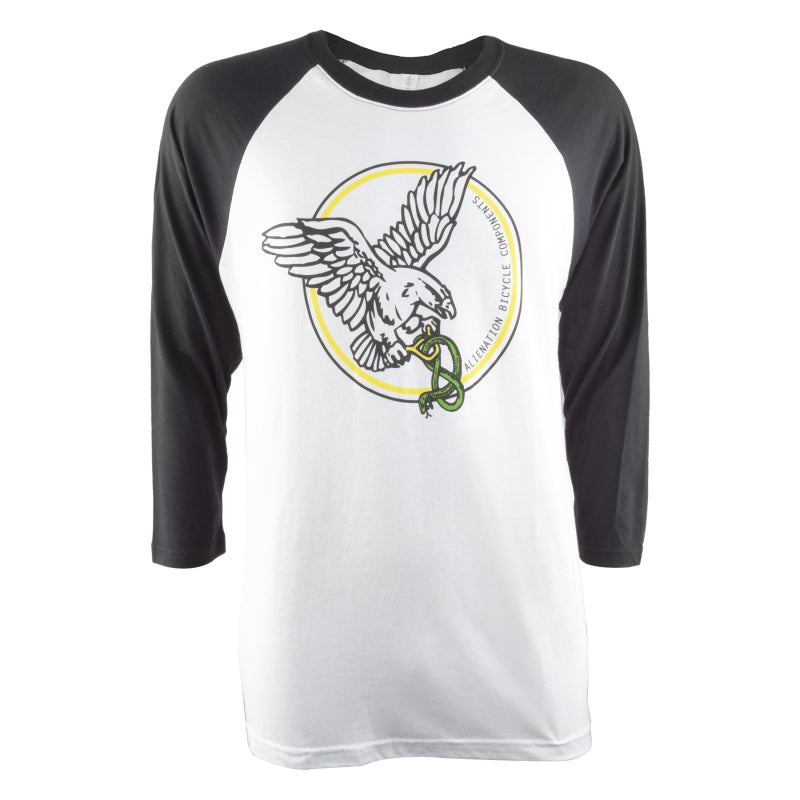 Alienation Serpent  XL Unisex Black/White 60/40 Cotton-Poly Blend Serpent