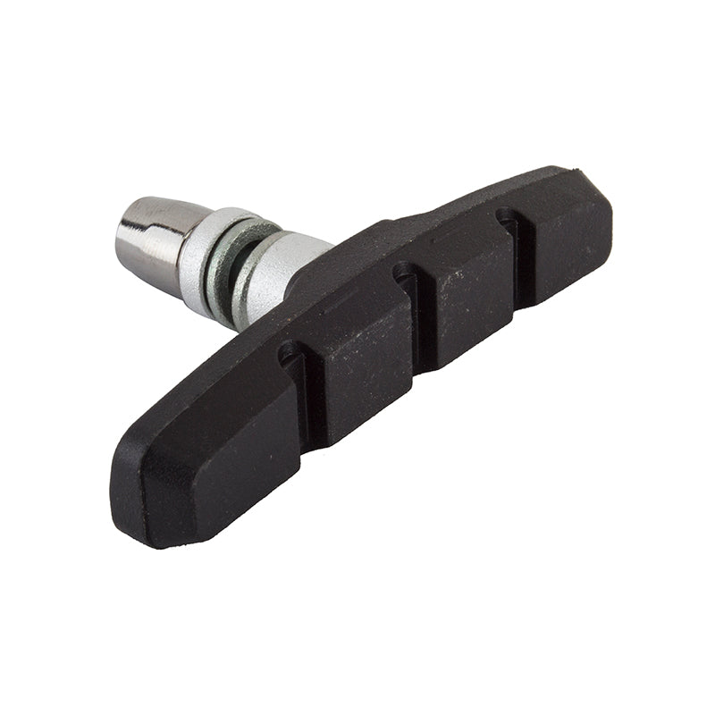 Clarks CP510 Threaded Post Cartridge Pad 10 Pair 70mm Standard Black Silver Centered