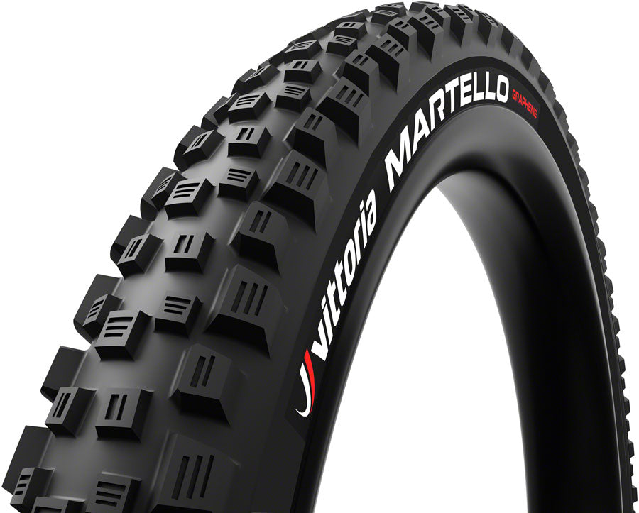 Vittoria Martello Enduro Tire - 27.5 x 2.40 Tubeless Folding BLK 4C Graphene G2.0 E-Bike