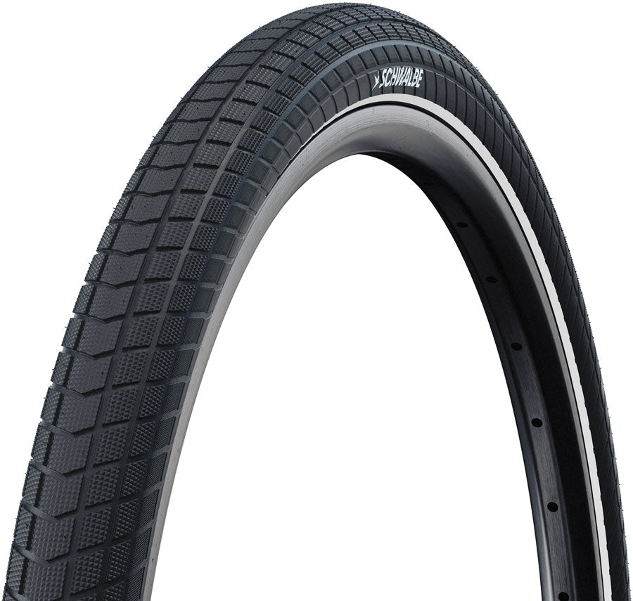 Schwalbe Motion Super Moto-X Tire - 650b x 62 / 27.5 x 2.40 Clincher Wire BLK/Reflex Std GreenGuard DB Defense Addix Green E-50