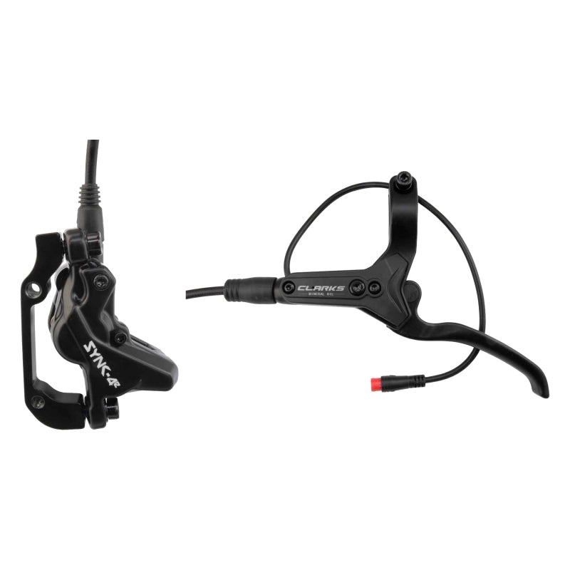 Clarks SYNC-4E Hydraulic Brake Front disc brake Black