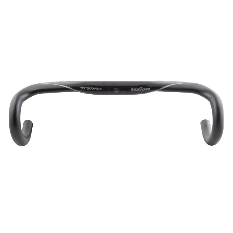 Vision TriMax Alloy Aero Handlebar 31.8mm Clamp Diameter 440mm Width Aero Road Profile – Alloy
