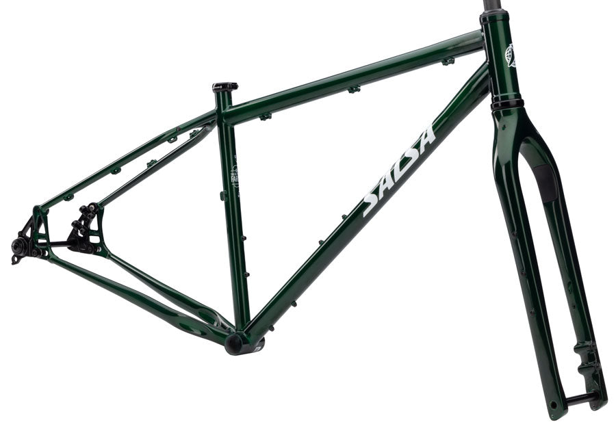 Salsa Fargo Frameset - 29" Steel Peat Moss X-Small
