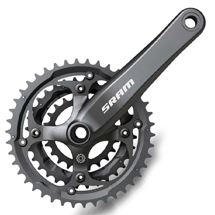 Sram S600 175x42/32/22 SQR JIS crankset black