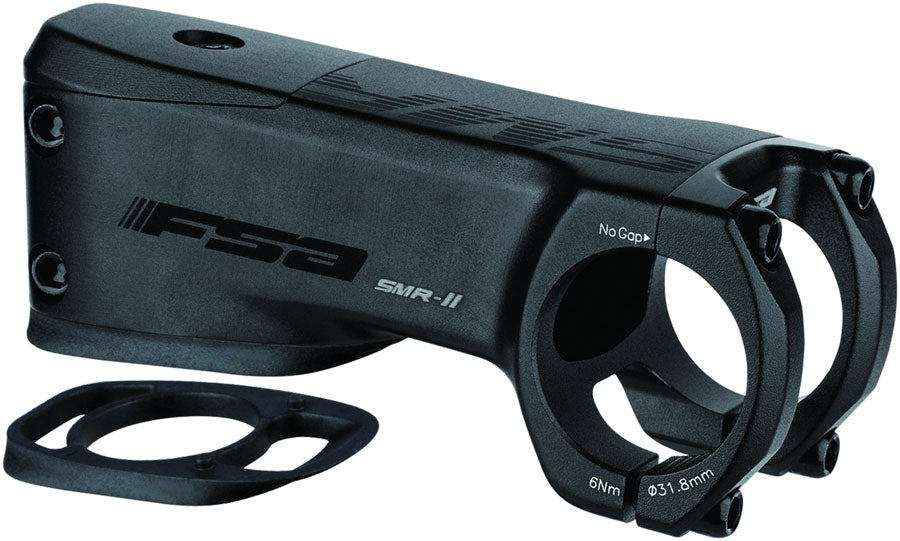 Full Speed Ahead NS SMR-II Stem - 90mm 31.8mm Clamp -10 1 1/8" Alloy Black