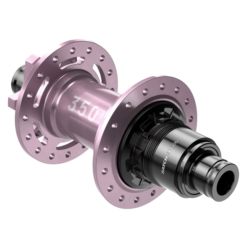 DT Swiss 350 DEG 6B-Disc Rear Hub 32h 12x148 XD Pink Ltd Ed