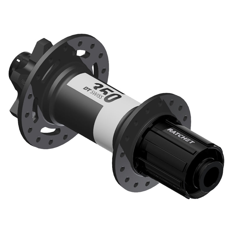 DT Swiss 350 Rear Hub - 12 x 150mm 6-Bolt HG11 MTN Black 32H 36pt