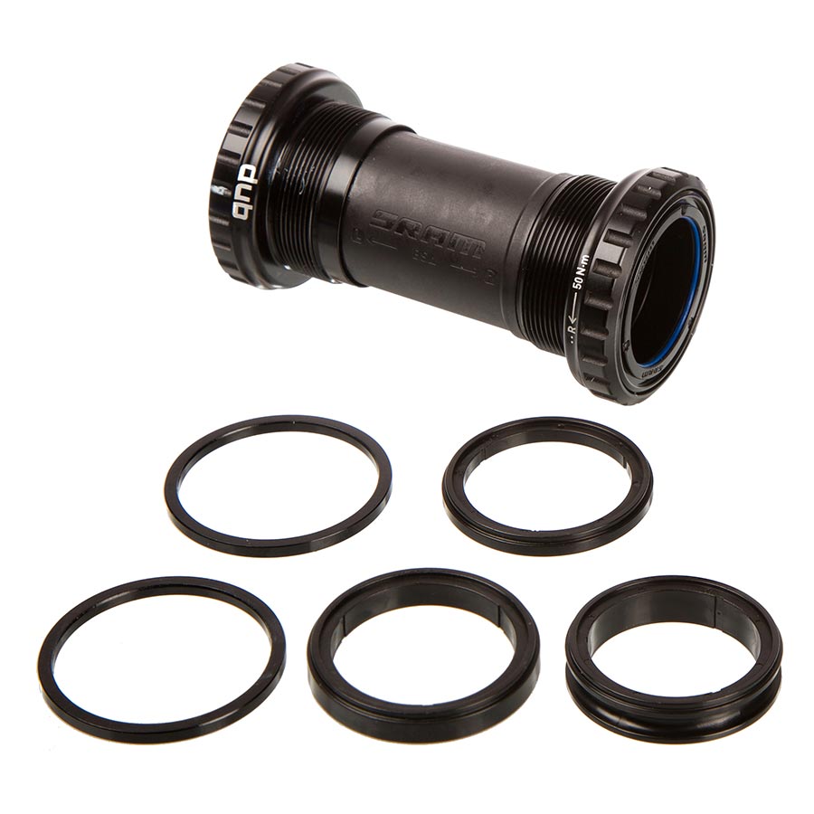 SRAM DUB English Bottom Bracket - English/BSA 68/73mm MTB Boost 55mm CL BLK