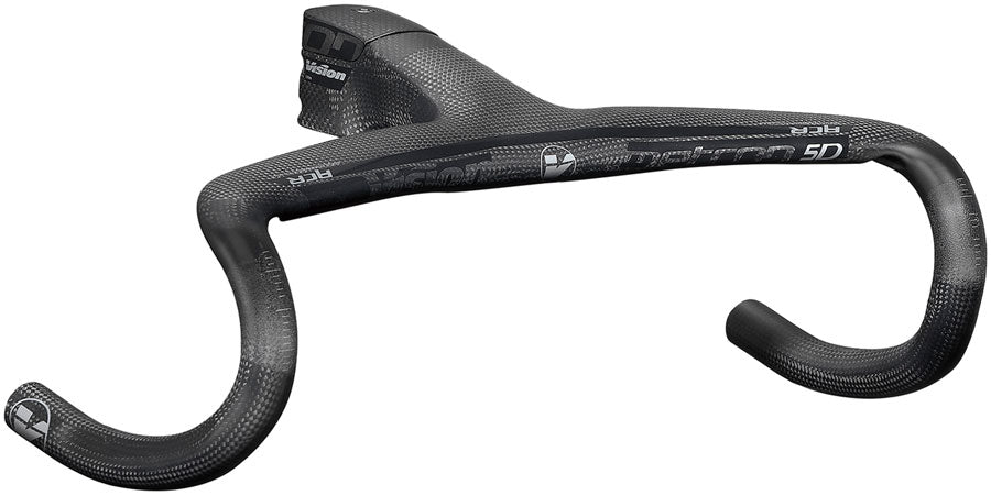 Vision Metron 5D ACR 3K Integrated Handlebar 120mm Stem Length 400mm Width -6° Angle Internal Cable Routing ACR – Carbon