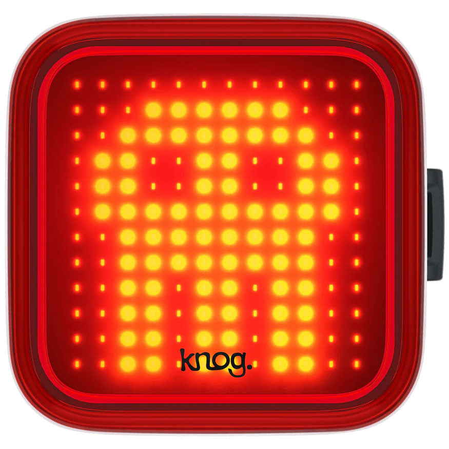 Knog Blinder Light Skull Pattern Rear Black