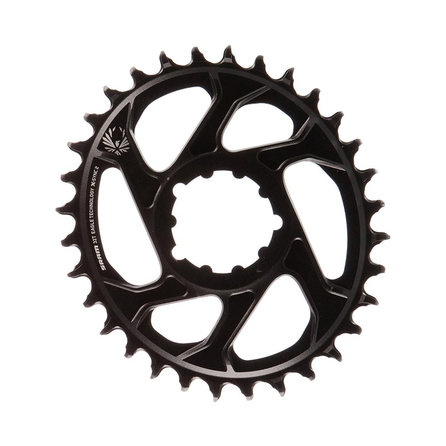SRAM X-Sync 2 Eagle Direct Mount Oval Chainring - 32 Tooth 3mm Boost Offset 12-Speed BLK