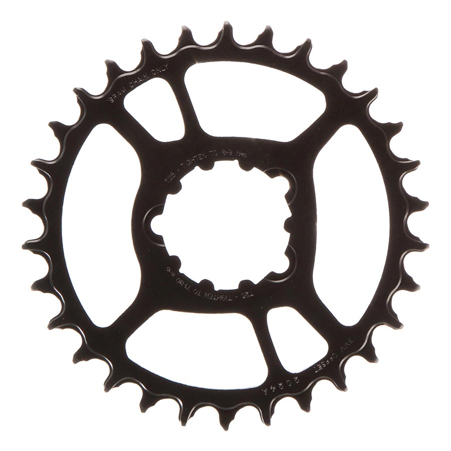 SRAM X-Sync Eagle 12sp Boost DM Ring Steel 30t Black  >
