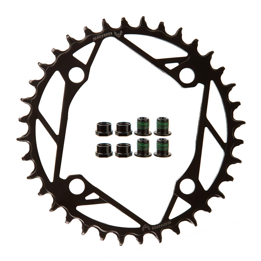 SRAM Eagle T-Type Chainring - 36t 12-Speed 104 BCD Steel Black