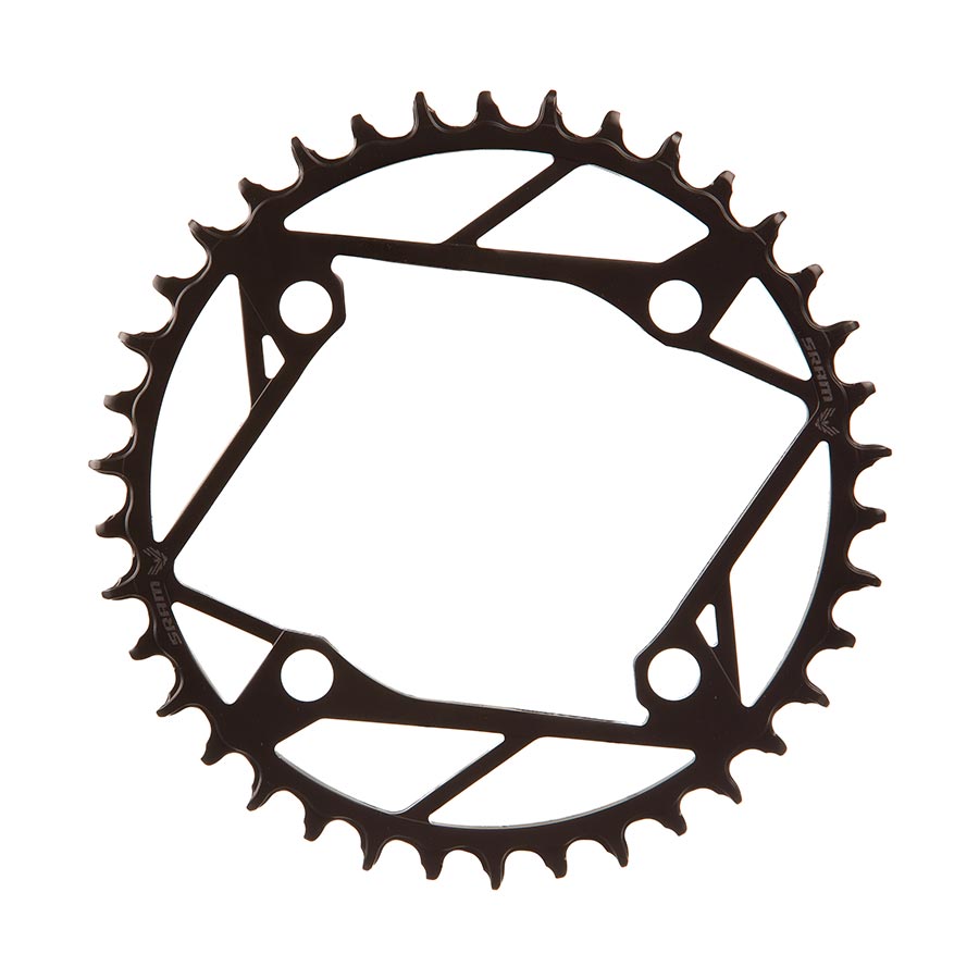 SRAM Eagle T-Type Chainring - 38t 12-Speed 104 BCD Steel Black