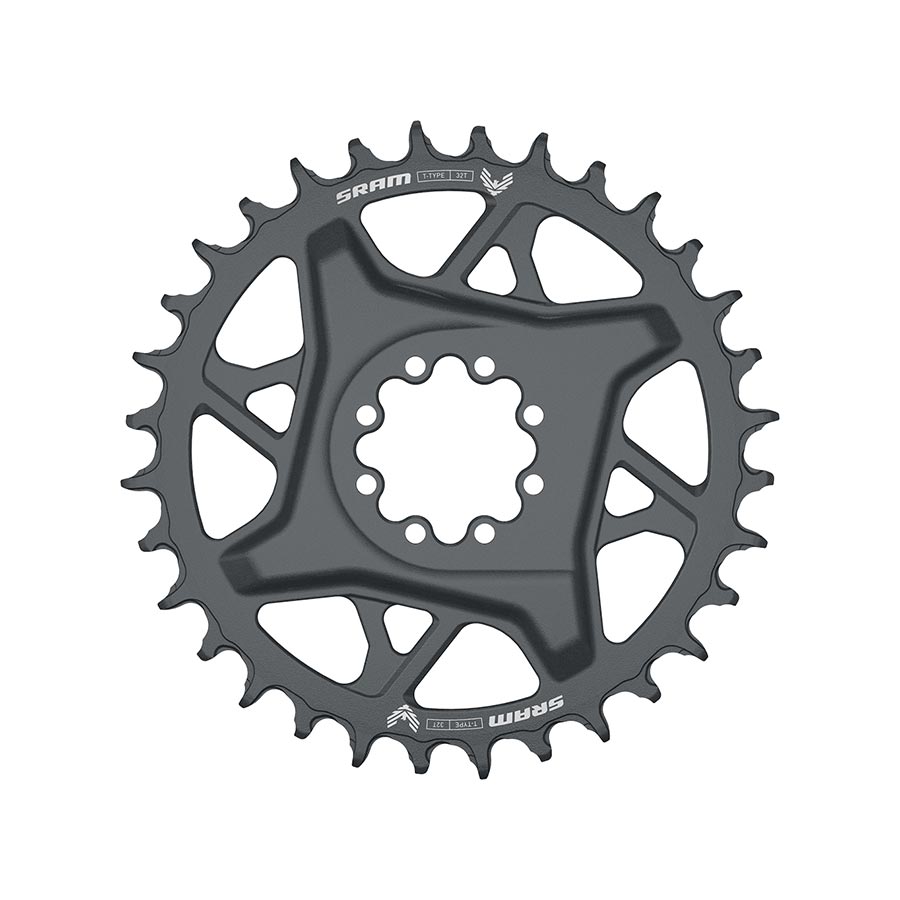 SRAM GX Eagle T-Type 12sp Boost DM Chainring 32t Black