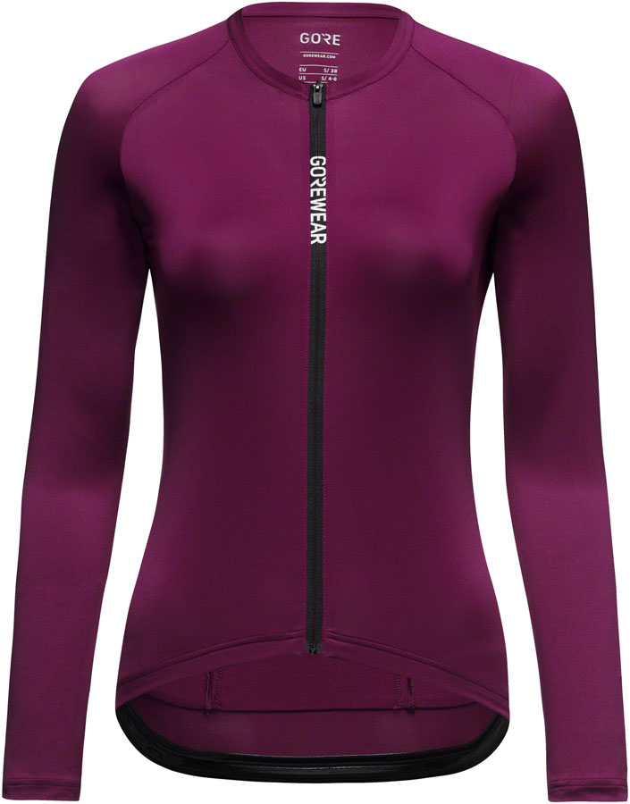 Gorewear Spinshift Long Sleeve Jersey - Purple Women's Medium/8/10