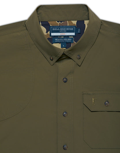 Active+ Field Shirt, Short Sleeve