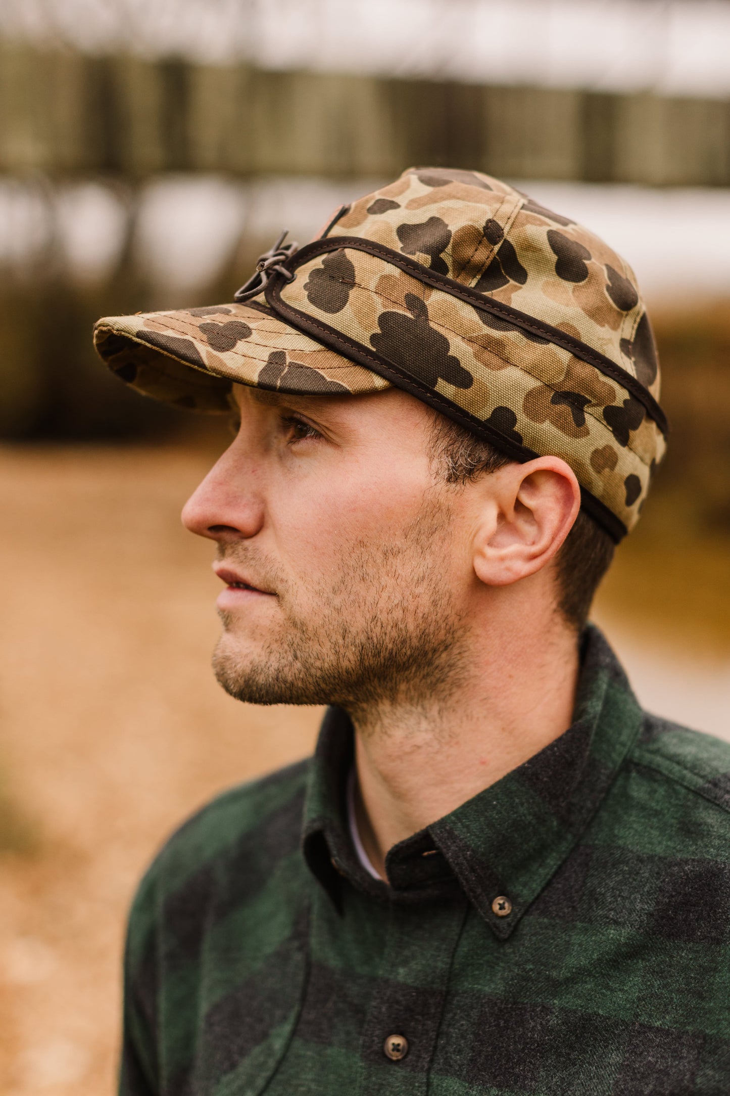Stormy Kromer x Ball and Buck Cap - Original Camo, Insulated