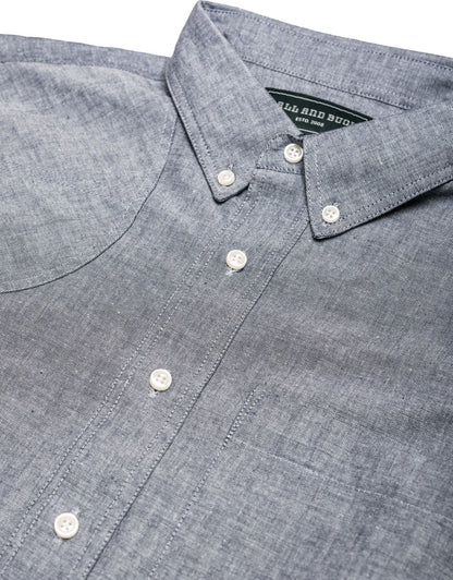 Sportsmans Short Sleeve Chambray Shirt