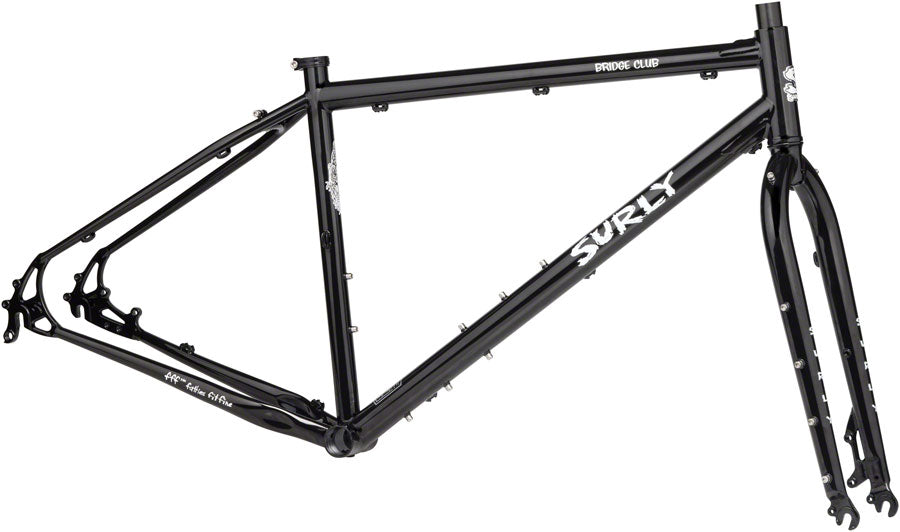 Surly Bridge Club Frameset - 27.5" Steel Trevor's Closet Black Small
