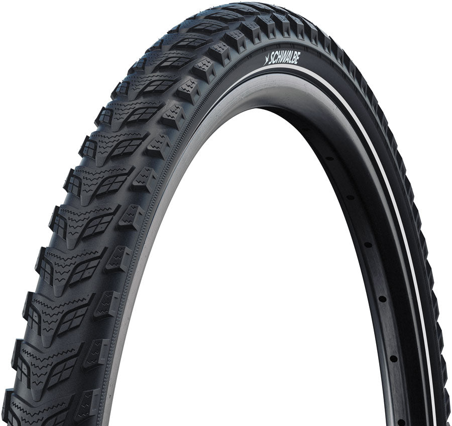 Schwalbe Marathon 365 Tire - 700 x 47 Clincher Wire BLK/Reflex Performance GreenGuard Addix 365 E-50