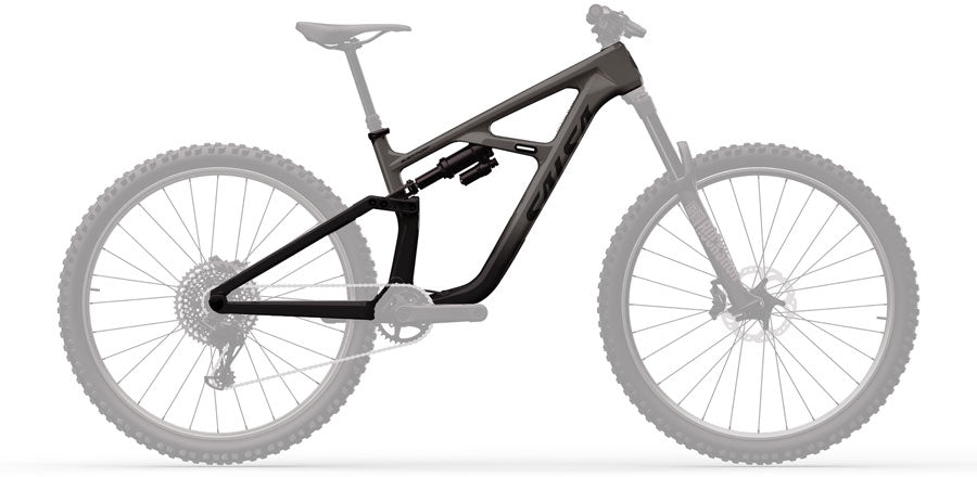 Salsa Blackthorn 145 C Frame - 29" Carbon Black / Graphite Gray Large