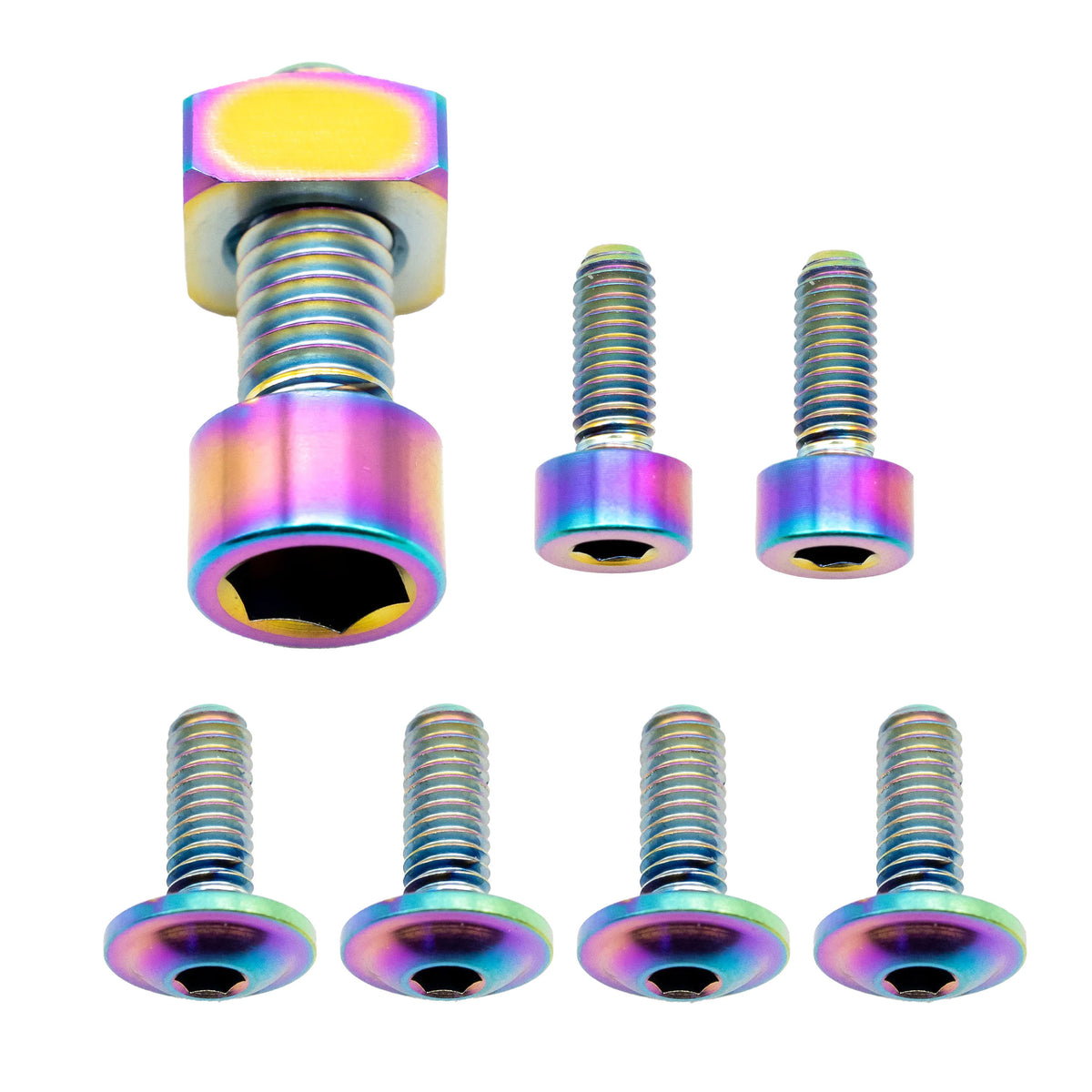 Better Bolts Fox 36 Fork Ti Bolt Kit 2026+ Grip Rbow 8/CT 