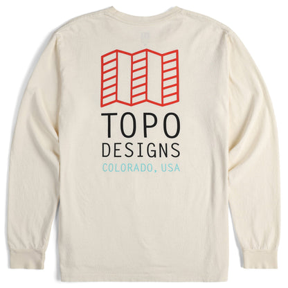 Topo Designs Men's Logo Long Sleeve Tee