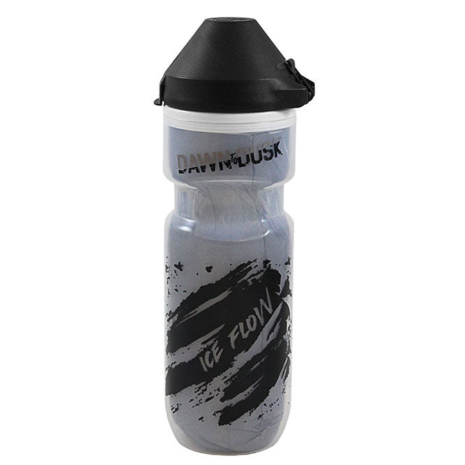 Dawn To Dusk Ice Flow Bottle With Dirt Mask Black/Clear 21oz
