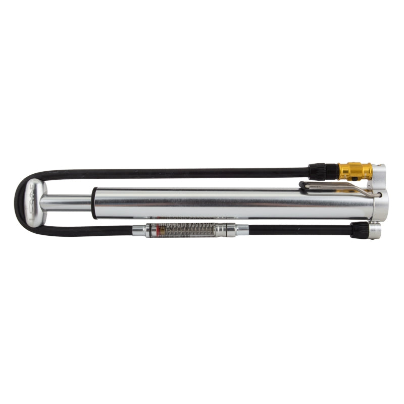 Lezyne Micro Floor Drive HV  Inline 90psi Alloy Silver
