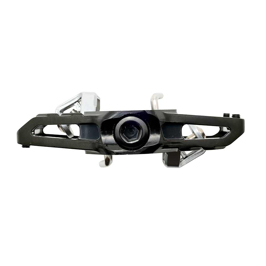 HT Pedals GT1 Clipless Platform Pedals CrMo - Black/Silver