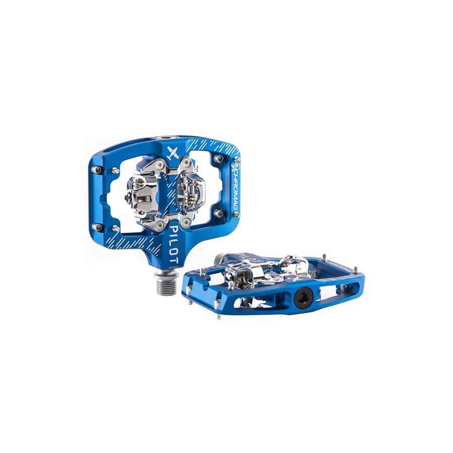 Chromag Pilot SPD Pedals Blue