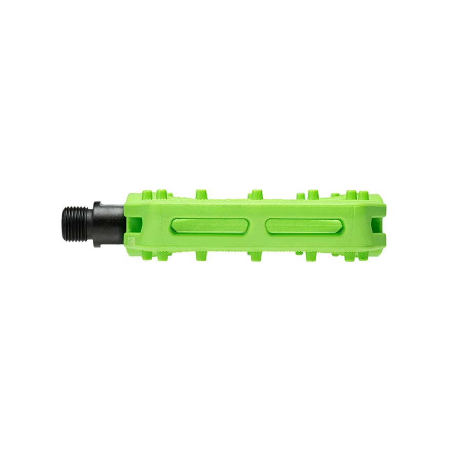 Eclat Slash Platform Pedals Body: Nylon Spindle: Cr-Mo 9/16'' Green Pair