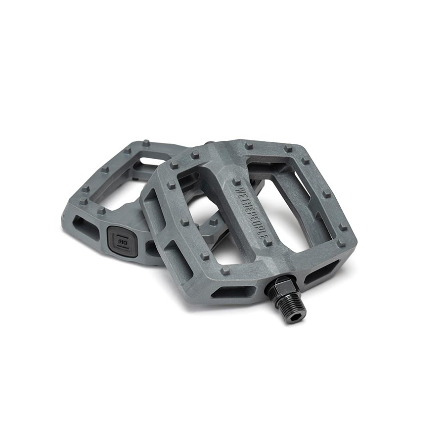 We The People Logic Platform Pedals Body: Nylon Spindle: Cr-Mo 9/16'' Grey Pair