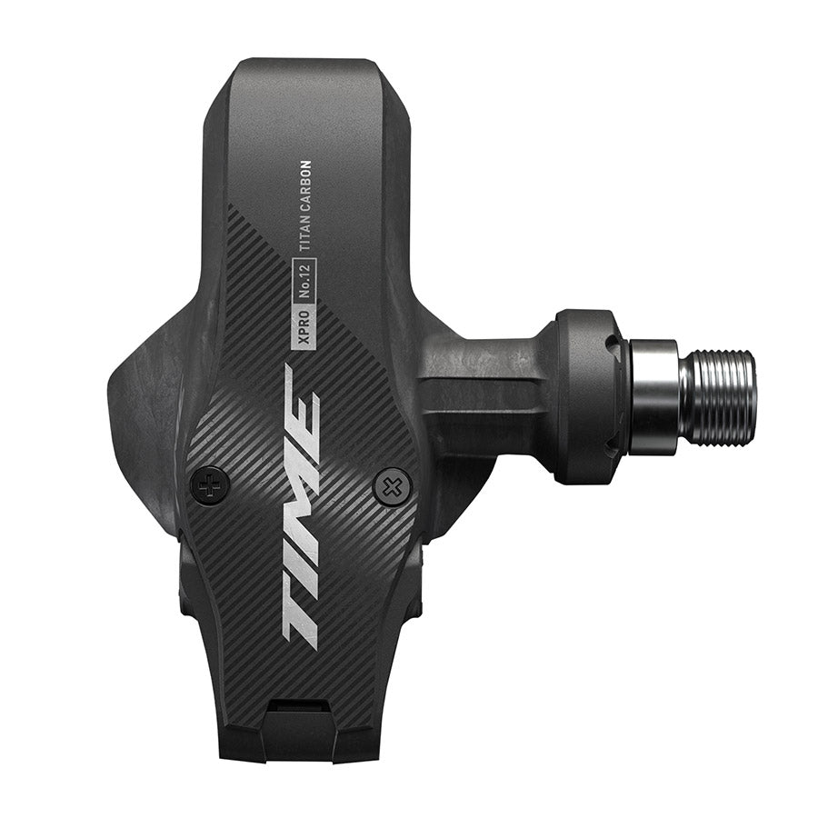 Time XPRO 12 Pedals - Single Sided Clipless Carbon 9/16" Ti/Carbon/Silver QF 57 C1