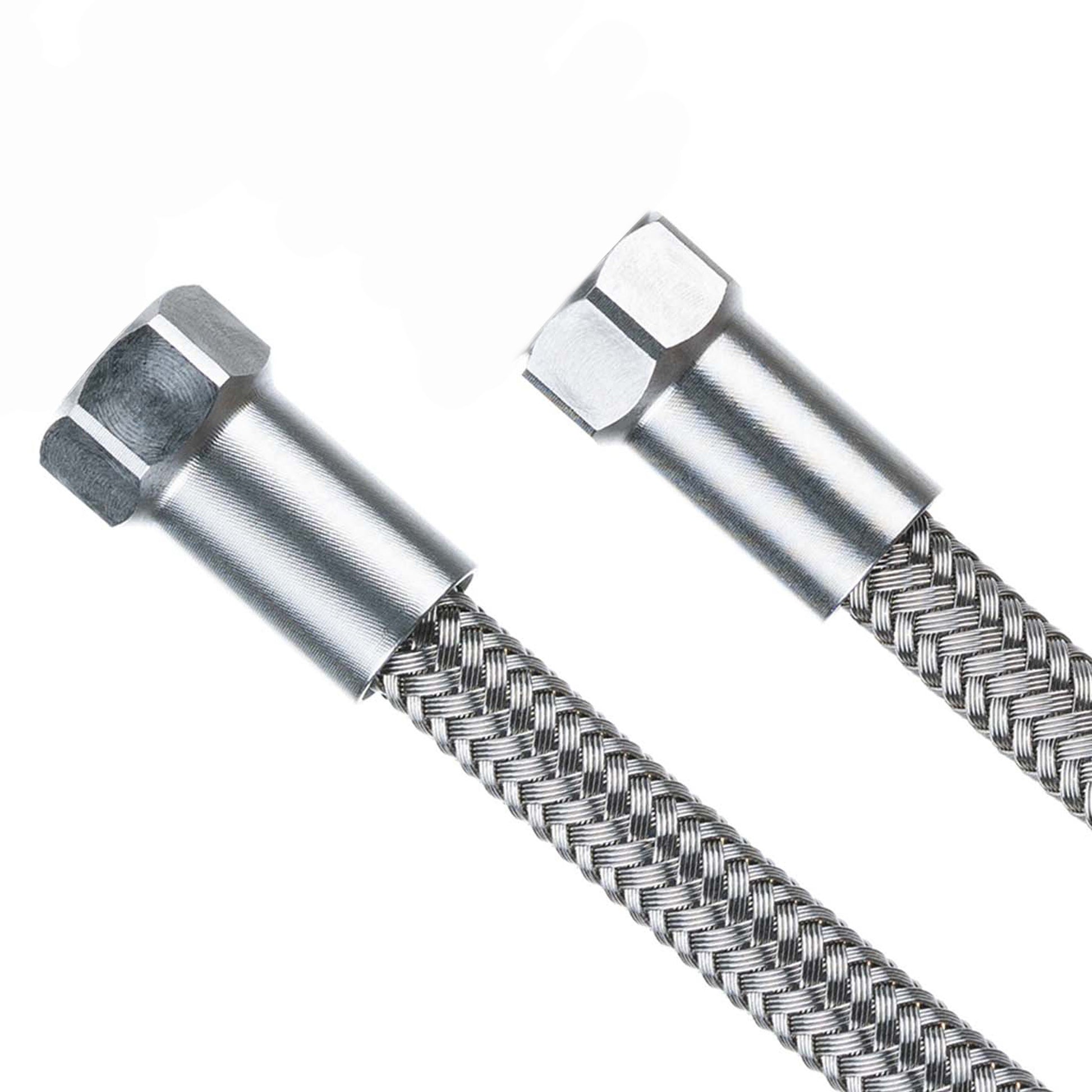 Trickstuff Goodridge Raw Hose Kit w/Union Nuts 2000mm Silver