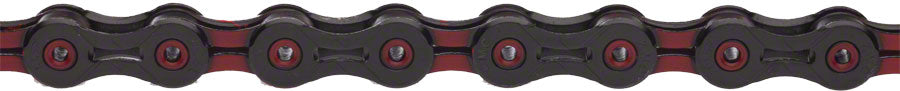 KMC DLC 10 Chain - 10-Speed 116 Links Black/Red