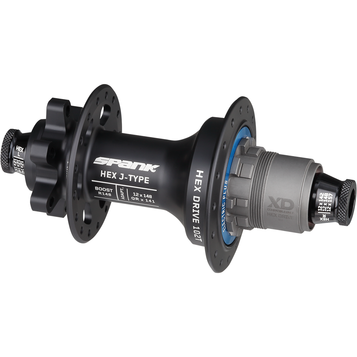 SPANK HEX J-Type R141/148 Hubs