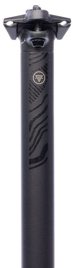Teravail Stratum SE Seatpost - 30.9 x 400mm 18mm Offset Black