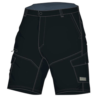 Endura Loop Cargo Shorts with Liner Black L